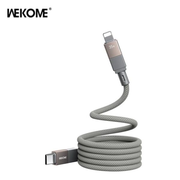 Καλώδιο Φόρτισης WK WDC-47 USB-C σε Lightning PD 35W 1m Γκρι
