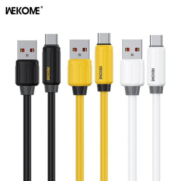 Καλώδιο Φόρτισης WK WDC-28 USB-C σε USB-C PD 65W 1m Μαύρο