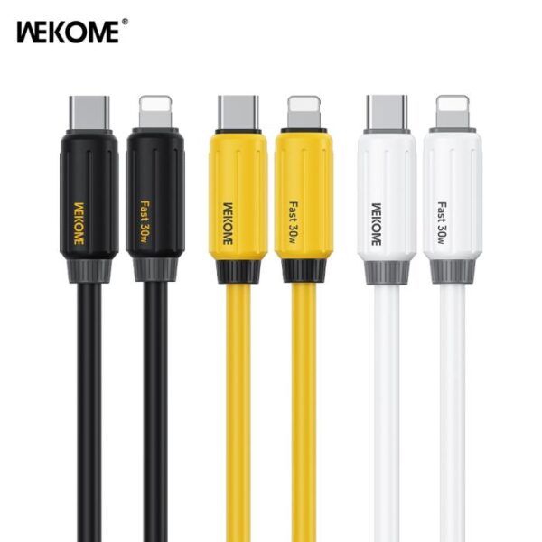 Καλώδιο Φόρτισης WK WDC-29 USB-C σε Lightning PD 30W 1m Μαύρο