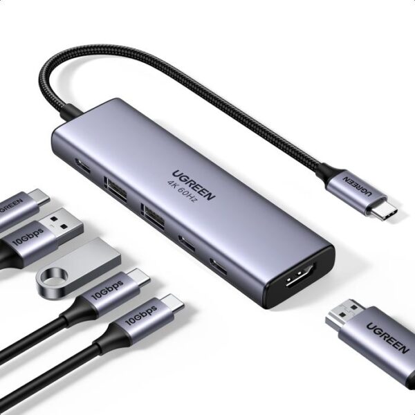 USB-C Docking Station 6 σε 1 UGREEN CM511 35999