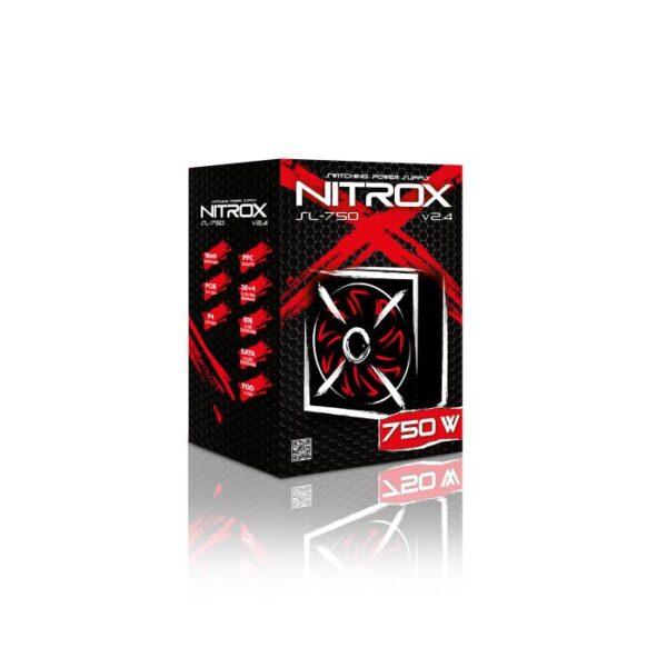 Τροφοδοτικό Υπολογιστή ATX Nitrox SL-750W v 2.4
