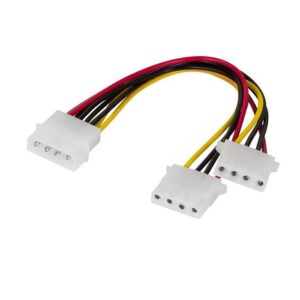 Καλώδιο Ρεύματος 5.25" σε 2x5.25" M/F LogiLink CP0001 0.2m