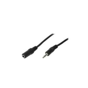 Καλώδιο Ήχου 3.5mm M/F LogiLink CA1054 3m Μαύρο