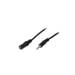 Καλώδιο Ήχου 3.5mm M/F LogiLink CA1056 10m Μαύρο