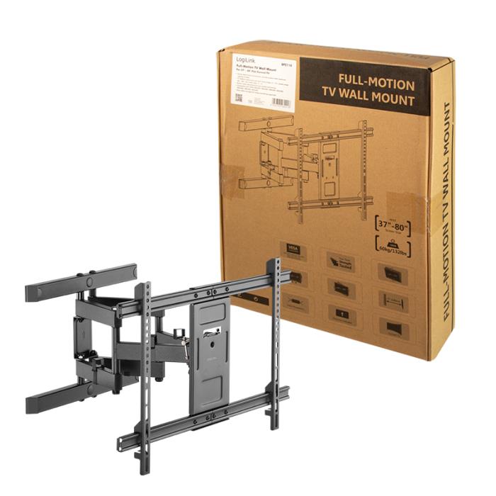 Βάση Τηλεόρασης Επιτοίχια LogiLink BP0114 37"-80"