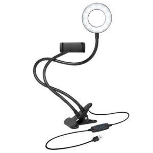 Ring Light 8.5cm με Κλίπ LogiLink AA0150, για Smartphone
