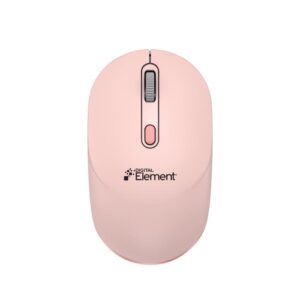 Ασύρματο Ποντίκι 2.4 GHz/BT Element MS-195P Ροζ