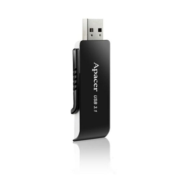 USB Stick Apacer AH350 32GB USB 3.1 Gen1 Μαύρο