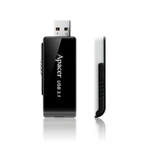 USB Stick Apacer AH350 32GB USB 3.1 Gen1 Μαύρο