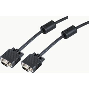 Καλώδιο Οθόνης SVGA 15HD M/M Aculine SVGA-005 20m Μαύρο