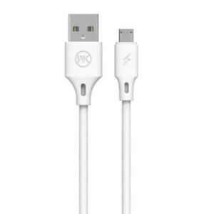 Καλώδιο Φόρτισης WK WDC-092 USB σε Micro USB 1m Λευκό