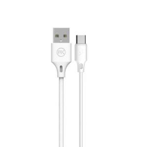 Καλώδιο Φόρτισης WK WDC-092 USB σε USB-C 1m Λευκό