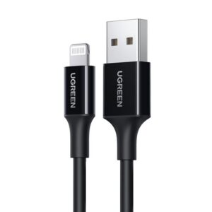 Καλώδιο Φόρτισης UGREEN US155 80822 USB σε Lightning 1m Μαυρό