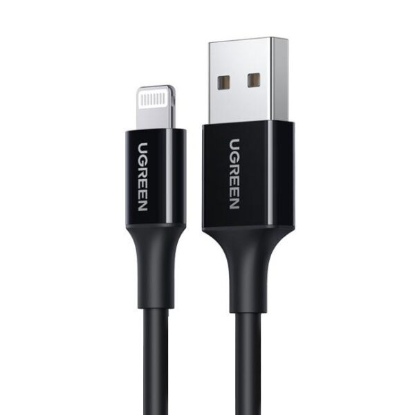 Καλώδιο Φόρτισης UGREEN US155 80822 USB σε Lightning 1m Μαυρό