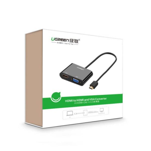 Μετατροπέας HDMI σε VGA/HDMI UGREEN CM101 40744