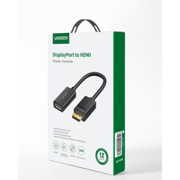 Μετατροπέας DP σε HDMI M/F 4K UGREEN MM137 40363