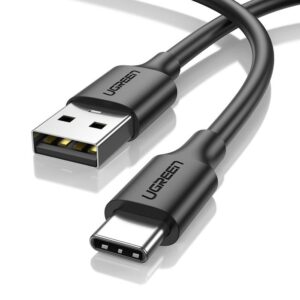 Καλώδιο Φόρτισης UGREEN US287 60116 USB σε USB-C 1m Μαύρο
