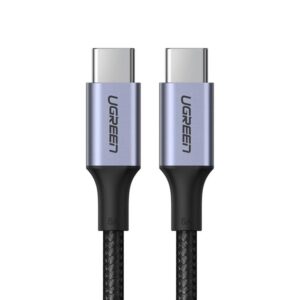Καλώδιο Φόρτισης UGREEN US316 70427 USB-C σε USB-C PD 100W 1m Μαύρο
