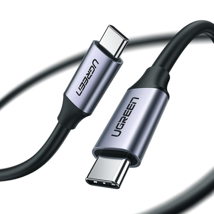 Καλώδιο Φόρτισης UGREEN US161 50751 USB-C σε USB-C PD 60W 1.5m Γκρί
