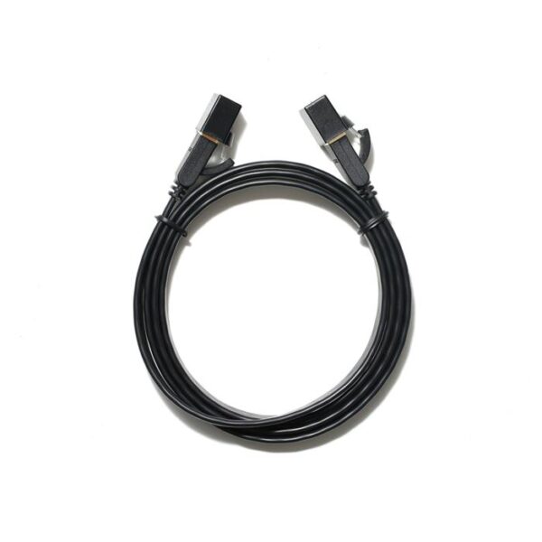 Καλώδιο Δικτύου U/FTP CAT7 UGREEN NW106 11260 1m Flat Pure Cooper Μαύρο