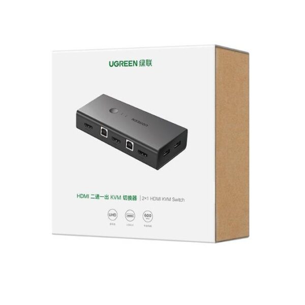 KVM Switch 2 θέσεων USB/HDMI UGREEN CM200 50744