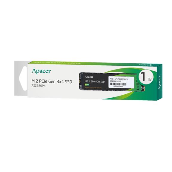 Δίσκος SSD Apacer AS2280P4 1TB M.2 NVMe Gen3