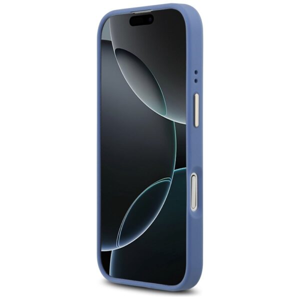 GUESS case for IPHONE 17 compatible with MagSafe GUHMP17SP4MSEGCB (PU 4G W/ Classic) blue