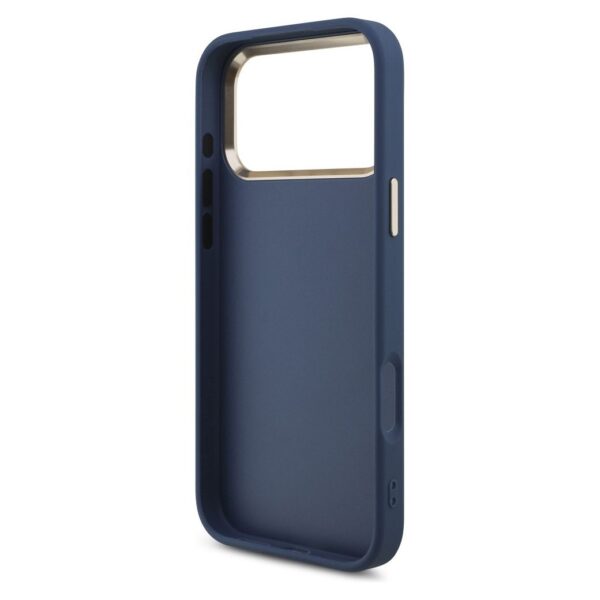 01c77b7b93ec7116e8364a19d921e695 GUESS case for IPHONE 17 Pro Max GUHCP17X4GMGCBL (PU W/ Big 4G Classic Logo) gold blue