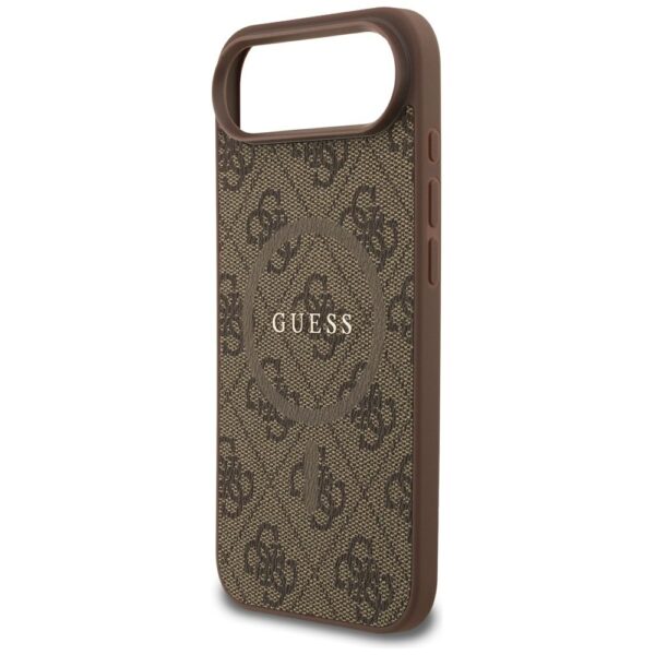 01de1deda7e7a95b7b6cb04aca6f289f GUESS case for IPHONE 17 Air compatible with MagSafe GUHMP17MG4GFRW (PU 4G Ring Classic Logo) brown