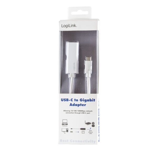 Μετατροπέας USB-C σε Gigabit Ethernet Logilink UA0238