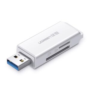 Card Reader USB UGREEN CM104 40752 SD/TF  Λευκό
