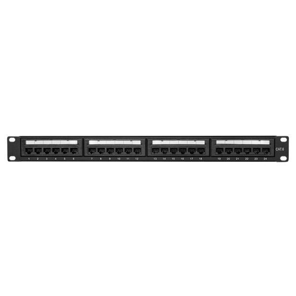 Patch Panel CAT6 24 Θέσεων 1U Logilink NP0004 EconLine