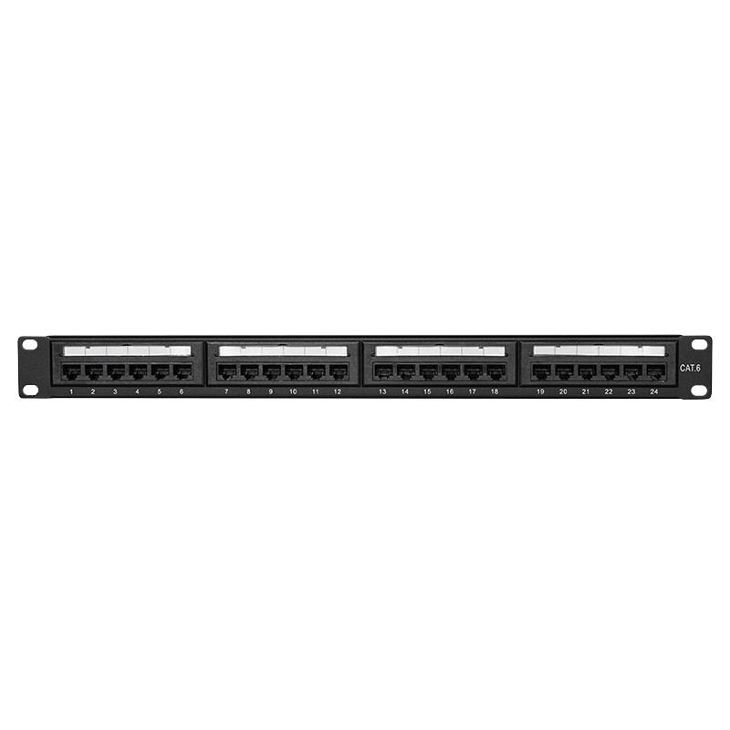 0283731 Patch Panel CAT6 24 Θέσεων 1U Logilink NP0004 EconLine