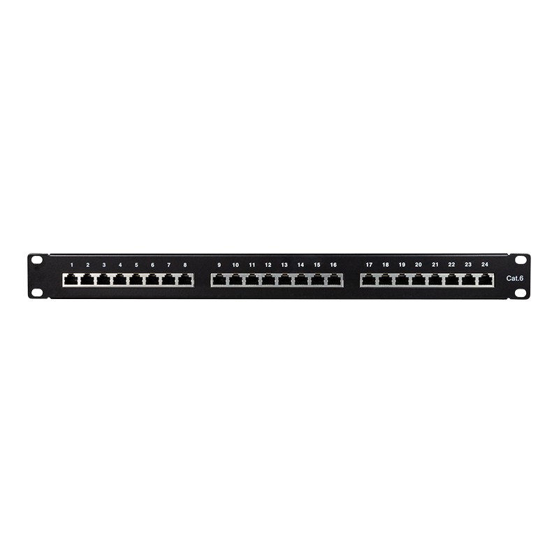 0283737 Patch Panel CAT6 24 Θέσεων 1U Logilink NP0055 STP