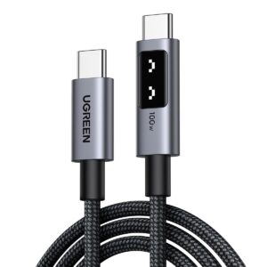 Καλώδιο Φόρτισης UGREEN L509 35512  USB-C σε USB-C PD 100W 2m Μαύρο