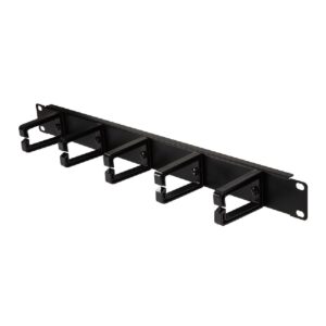 Οδηγός Καλωδίων 1U Logilink OR104B με Κρίκους
