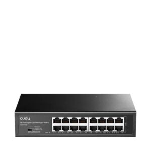 Switch 16 Θέσεων Cudy GS1016E Gigabit Managed, Μεταλλικό