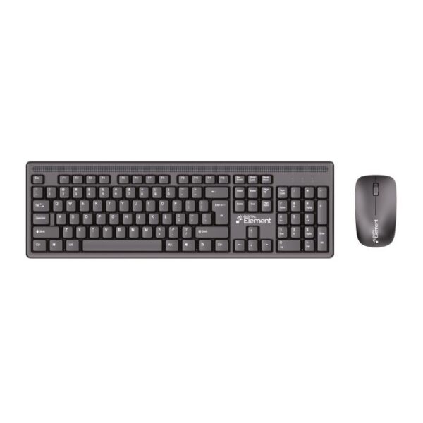 Ασύρματο Πληκτρολόγιο & Ποντίκι Element KB-255WMS v2.0