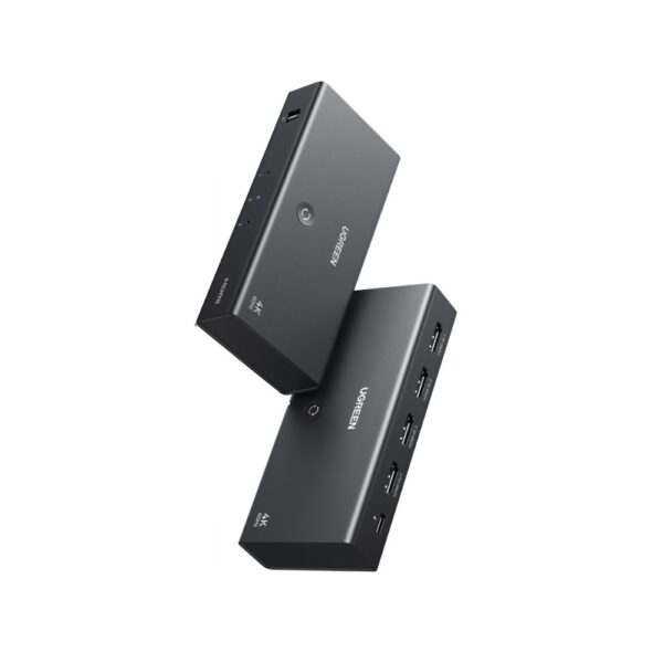 HDMI Switch 3 Θέσεων 4K/60Hz UGREEN AW504 55857, με USB-C τροφοδοσία