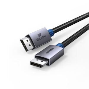 Καλώδιο DP 2.1 M/M 16K/60Hz UGREEN DP131 55567 1m Μαύρο
