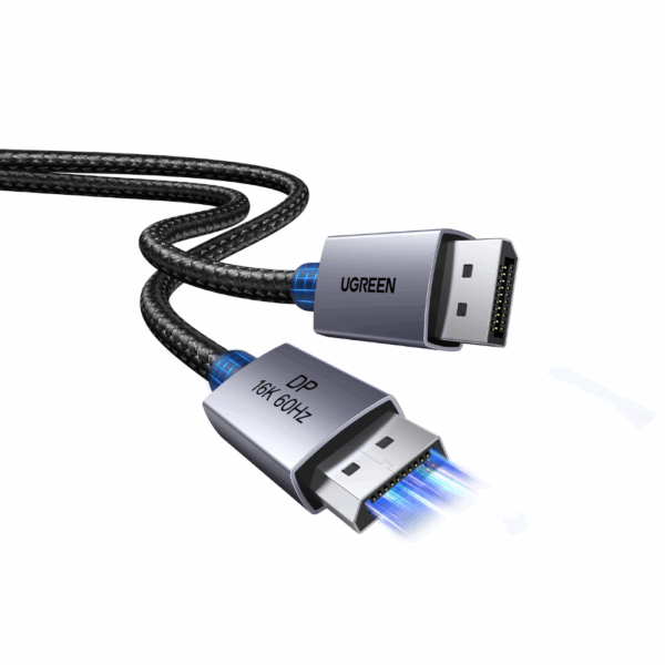 Καλώδιο DP 2.1 M/M 16K/60Hz UGREEN DP131 55567 1m Μαύρο