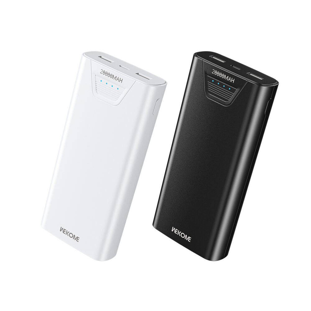 Power Bank 20000mAh 12W WK WP-121 2 Θέσεων Μαύρο