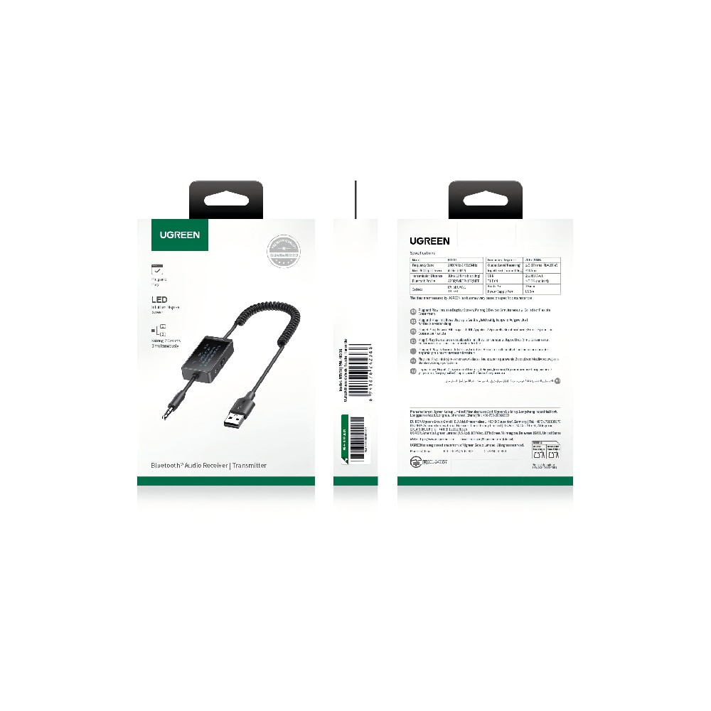 Audio Transmitter/Receiver BT 5.4 UGREEN BT303 45236