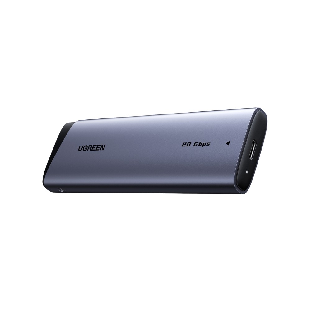 Θήκη M2 NVMe/M2 SATA SSD UGREEN CM767 55150 USB-C 3.2