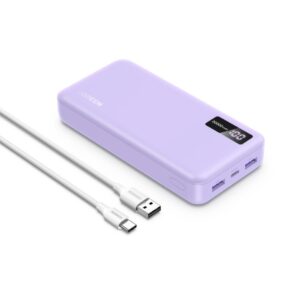 Power Bank 20000mAh PD 20W UGREEN PB312 65590B 3 Θέσεων Μωβ