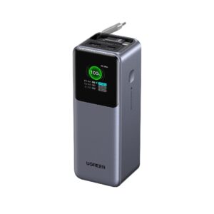 Power Bank 20000mAh PD 165W UGREEN PB726 55987B 2 Θέσεων, με καλώδιo USB-C 100W Γκρι