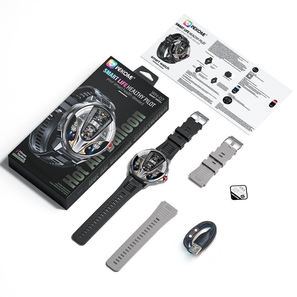 Smartwatch WK WH-07 Ασημί