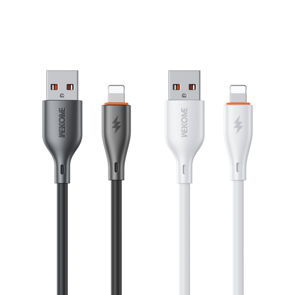 Καλώδιο Φόρτισης WK WDC-67i USB σε Lightning 1m Λευκό