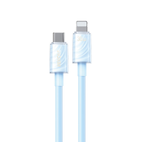 Καλώδιο Φόρτισης WK WDC-73 USB-C σε Lightning PD 30W 1.2m Μπλέ