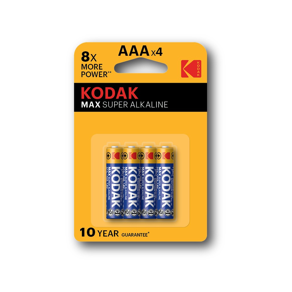 Μπαταρίες Αλκαλικές AAA Kodak LR3 (4τμχ)